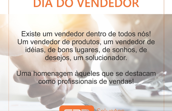Dia do Vendedor - 1º de Outubro